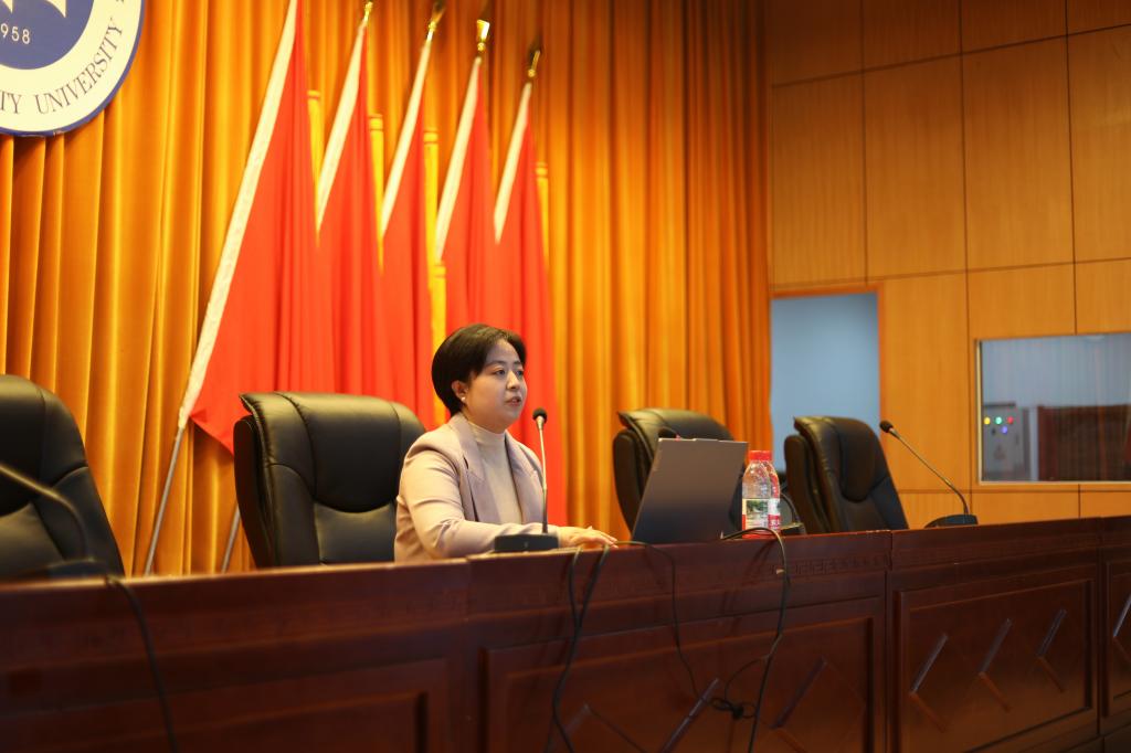 中国日报社胡雨濛主任编辑为外国语学院师生做学术讲座-外国语学院-兰州城市学院
